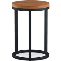 Rest Relax Sierra Acacia Circular Nest Of 2 Tables in Brown