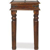 Rest Relax Jaipur Sheesham Thacket Lamp Table in Brown