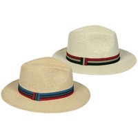 Bartleby Mens Deluxe Straw Fedora Hat