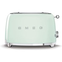 Smeg TSF01 Retro 2 Slice Toaster in Light Green