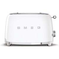 Smeg TSF01 Retro 2 Slice Toaster in White