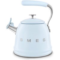 Smeg WKF01 Retro Stovetop Whistling Kettle in Pale Blue