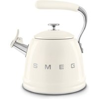 Smeg WKF01 Retro Stovetop Whistling Kettle in White