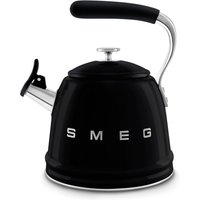 Smeg WKF01 Retro Stovetop Whistling Kettle in Black