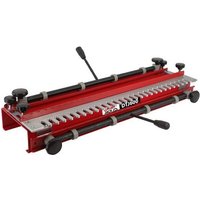 Lumberjack 600mm Dovetail Jig with 1/2" Template for woodworking in Red | Size: 1000mm x 400mm