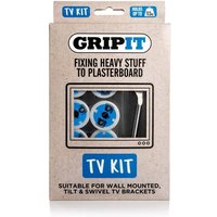 Gripit Tv Kit - Blue/20mm - Pack of 6 in Blue