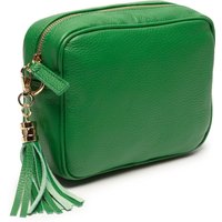 Elie Beaumont Women's Crossbody Tassel Bag in Emerald