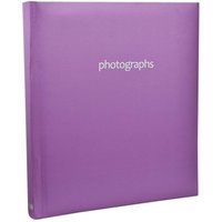 Arpan Photo Album 5x7" Slip in Memo Book bound for 120 Photos in Lavender