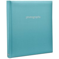 Arpan Photo Album 5x7" Slip in Memo Book bound for 120 Photos in Light Blue