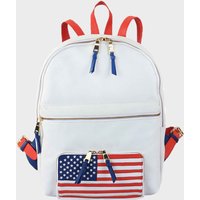 Assots London Women's 'WASHINGTON' White Designer Full Grain Leather Laptop Backpack
