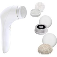 Sensica Sensismooth Premium 3-in-1 Facial Cleansing Brush, Face Scrubber & Face Exfoliator - Body Exfoliator & Electric Callus Remover - Patented