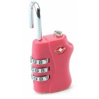 Shatchi TSA Accepted Luggage Lock Pink 3 Combination Travel Suitcase Combination Padlock
