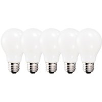Harper Living 8.5 Watts A60 E27 LED Bulb Opal Cool White Dimmable, Pack of 5