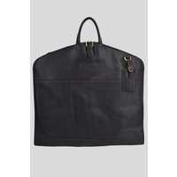 Ashwood Leather Men's 'Matteo' Real Leather Suit Carrier Harper in Brown