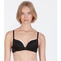 Little Women Women's 'Pearl' Non Wired Padded Boost Small Cup (AA-A-B) Bra in Black | Size: 36