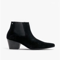Mccartney Pull On Cuban Heel Ankle Boots