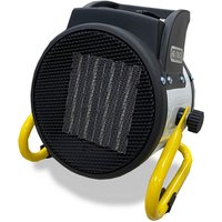 Autojack PTC Portable Electric Fan Heater Space Warmer 2kW in White