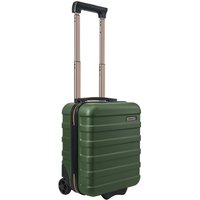 Cabin Max Anode 24L Twin Wheel Underseat Case - 40x30x20cm in Bottle Green | Size: 40 x 30 x 20 cm