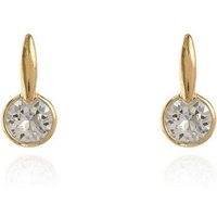 Lara Simple Stud Earrings Metallic