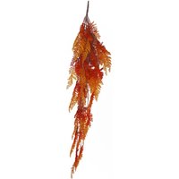 Leaf 100cm Artificial Hanging Maidenhair Fern Plant Autumn Orange