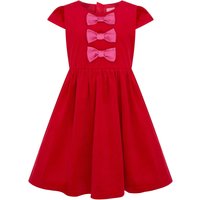 Joy Velvet & Satin Bows Party Dress