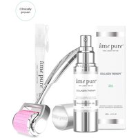 âme pure Women's CIT FACE ROLLER BASIC 0.5 mm - Microneedling Derma Roller Kit in Silver-Pink