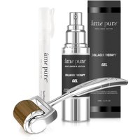 âme pure Men's CIT FACE GENTLEMEN KIT 0.5 mm - Microneedling Derma Roller Kit in Silver-Black