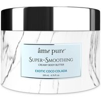 âme pure Women's BODY BUTTER | EXOTIC COCO COLADA - Moisturizing Body Lotion For Dry Skin in Light Blue