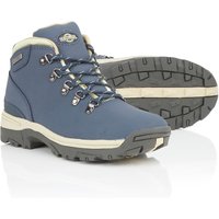 Northwest Territory Women's Trek Leather Waterproof Walking Boots in Navy | Size: 5