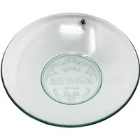 Verano Spanish Ceramics Glass Vintage Clear Kitchen Dining Large Food Bowl (Diam) 32cm