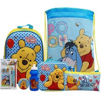 simpa Women's Winnie the Pooh 7PC Back to School Bundle