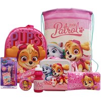 simpa Women's Paw Patrol Skye 7PC Back to School Bundle