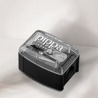 Pippa of London Regular Pencil Sharpener in Black