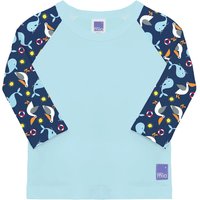 Bambino Mio UPF 40+ Soft & Gentle Protective Swim Rash Vest in Light Blue | Size: 12-24 m