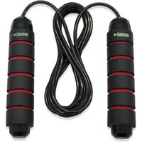 Calitek UBUNG Skipping Rope Fitness Jump Rope with Tangle Free Adjustable Length with Foam Handle Red | Size: 0-3 m