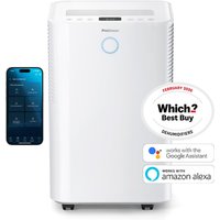 Pro Breeze OmniDry 20L Dehumidifier with Smart App Control in White | Size: Large