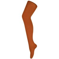 Sock Snob Women's 1 Pack 80 Den Opaque Coloured Soft Winter Fashion Tights in Burnt Orange | Size: Large