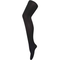 Sock Snob Women's 1 Pack 80 Den Opaque Coloured Soft Winter Fashion Tights in Black | Size: Large