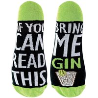 Sock Snob Men's 1 Pack If You Can Read This Socks Bring Me... Socks in Purple | Size: 4-7