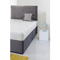 The Shire Bed Company White Classic Cotton Hypoallergenic Support Tufted Ortho | Size: Single