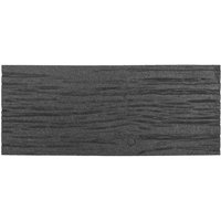 Nicoman Rubber Stepping Stone - Railroad Tie Design - 60 x 25cm in Grey | Size: 2 Pack