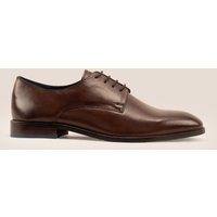 Oswin Hyde Men's Keyon Leather Derby Lace Up in Brown | Size: 7