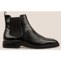Oswin Hyde Men's Michael Chelsea Leather Boots in Black | Size: 10