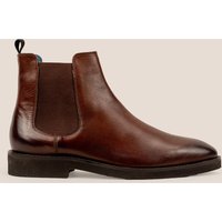 Michael Chelsea Leather Boots Dark