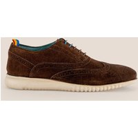 Tyler Suede Oxford Brogue Dark