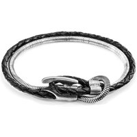 ANCHOR & CREW Men's Padstow Mooring Silver Chain Bracelet | Size: 23 cm