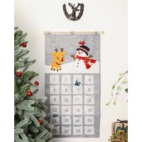 Luxury Countdown Snowman Reindeer Christmas Advent Calendar