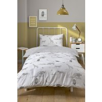 Little Knightley 'Zambezi' Elephant Childrens Polycotton Duvet Cover Set | Size: Double
