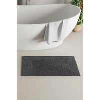Panda London Panda Bamboo Bath Rug in Dark Grey