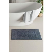 Panda London Panda Bamboo Bath Rug in Navy